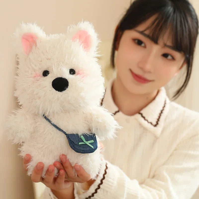 Cute West Highland Terrier Plush Toy - Adorable Puppy Doll for Kids & Gifts - Image 6