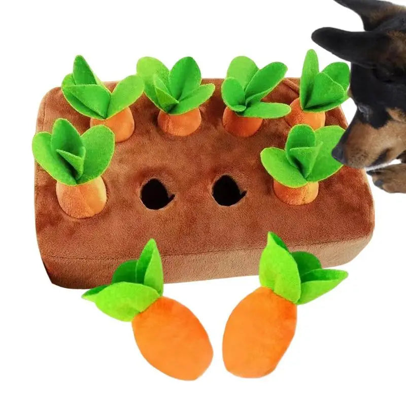 Pet Carrot Plush Toy - Interactive Chew & Sniff Training for Dogs - Image 6