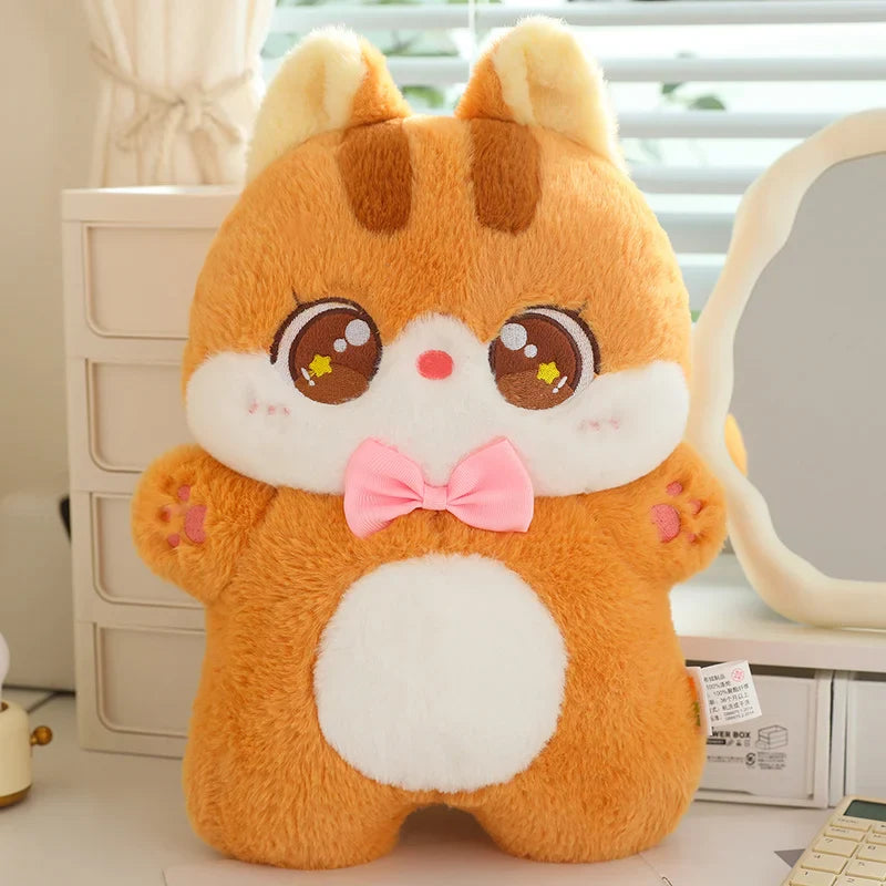 Cute Cat Bowtie Plush Toy - Soft Throw Pillow for Kids & Girlfriends - Image 8