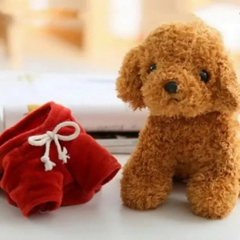 Kawaii Teddy Dog Plush Toy in Hoodie - Perfect Gift for Kids! - Image 10