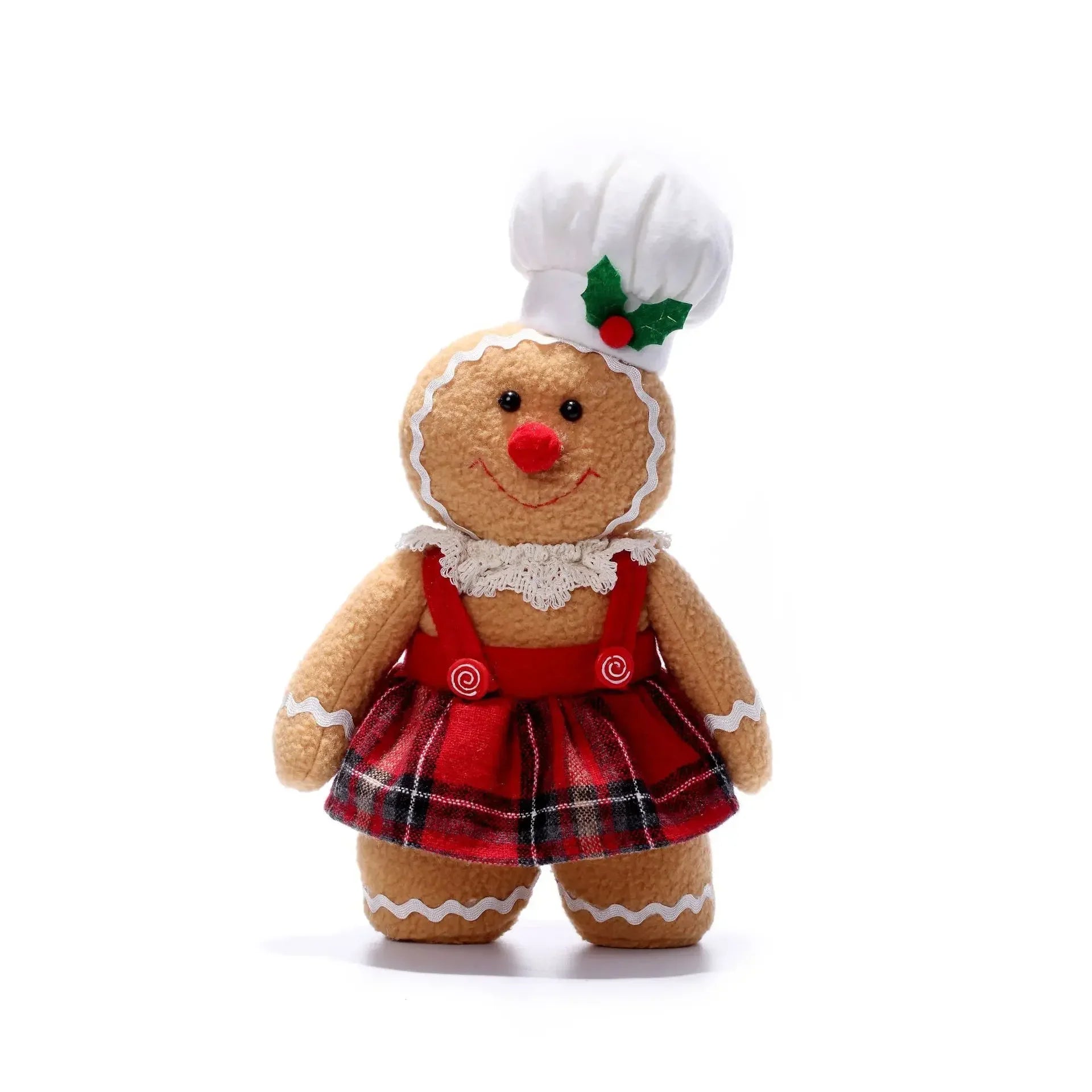Kawaii Gingerbread Plush Toy - Adorable Christmas Ornament for All! - Image 4