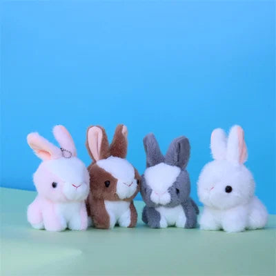 Ultrasoft Plush Bunny Rabbit Toy - Adorable Handbag Pendant for Kids - Image 6