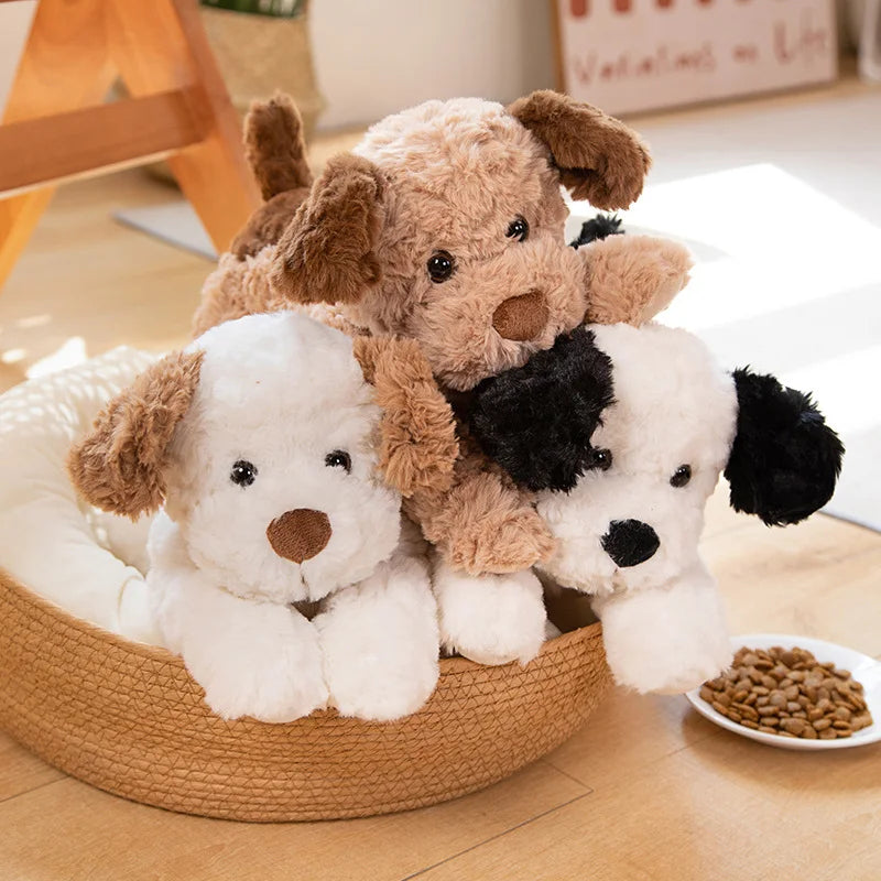 Cute Lying Dog Plush Toy - Soft Cartoon Puppy Pillow for Kids' Room Decor - Image 8