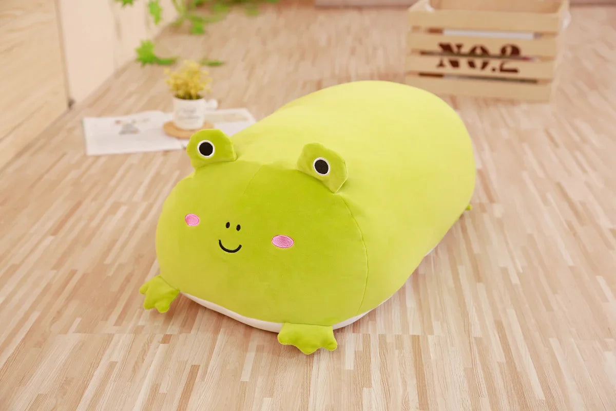 Huge Plush Animal Pillows - Adorable Cat, Piggy & Hamster Cushions - Image 10