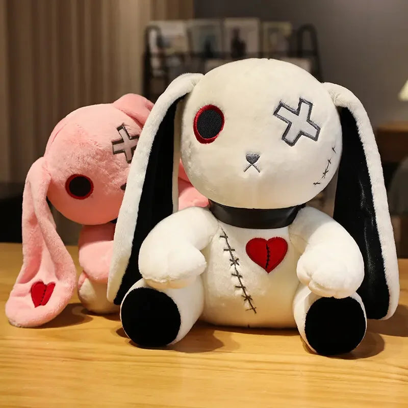 Creepy Goth Bunny Plushie - Image 9