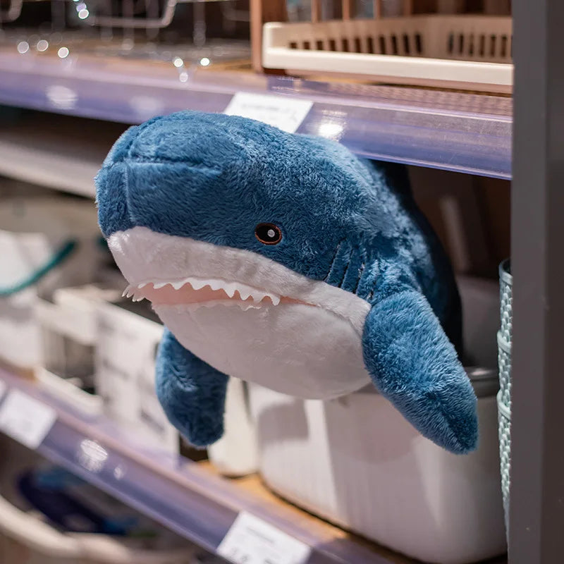 Big Giant Bite Great White Shark Plushie - Image 3