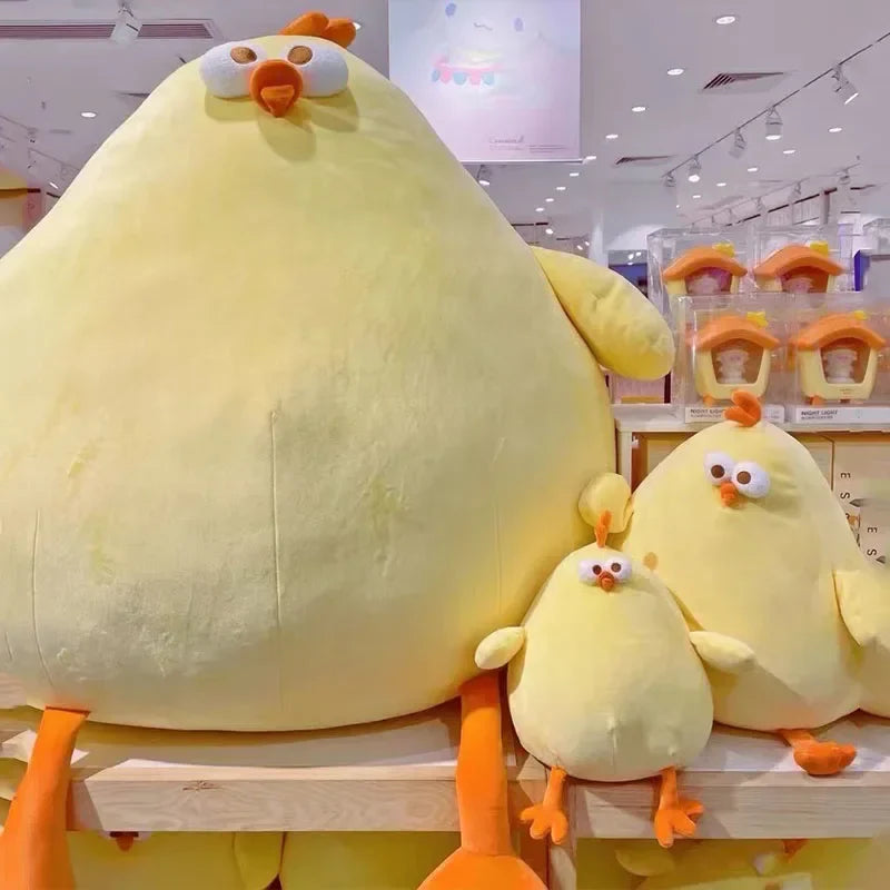Funny Fat Chicken Plush Toy - Soft, Cute Neck Pillow for Kids & Gifts - Image 6