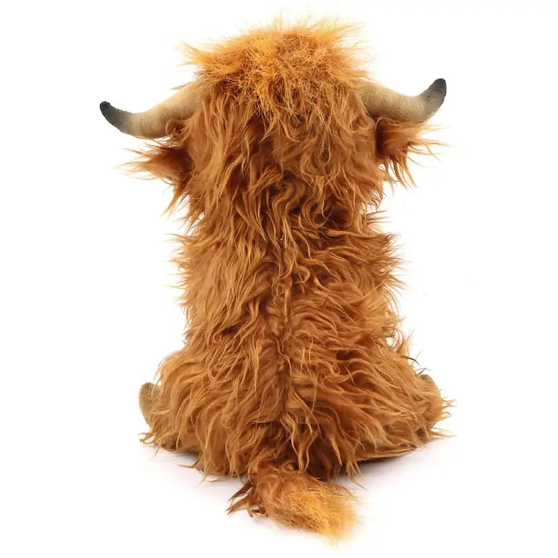 Highland Cow Plush Toy - Soft, Kawaii Stuffed Animal for Kids & Decor - Image 3