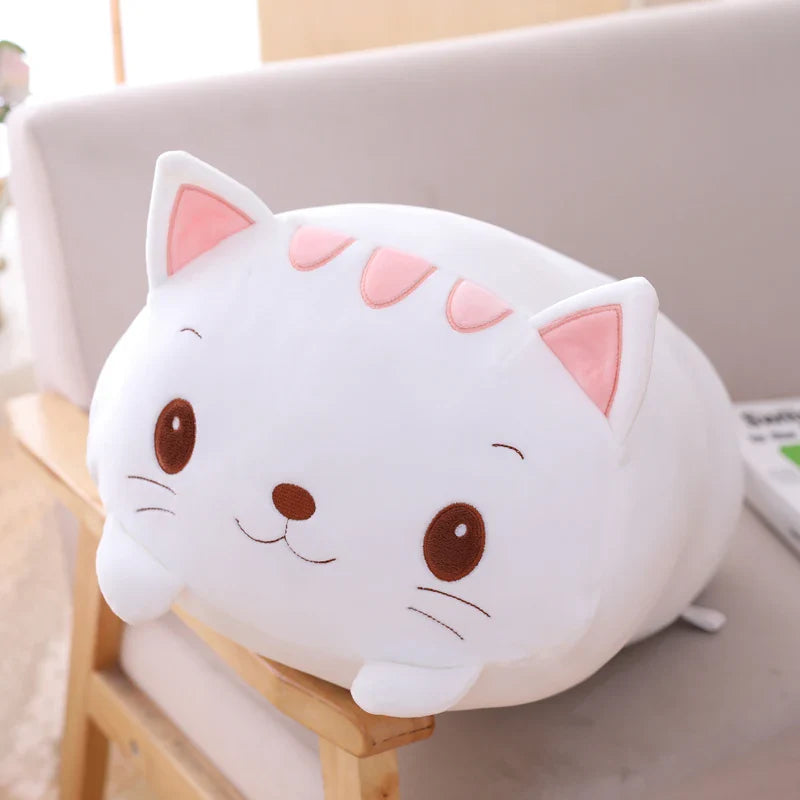 Huge Plush Animal Pillows - Adorable Cat, Piggy & Hamster Cushions - Image 30