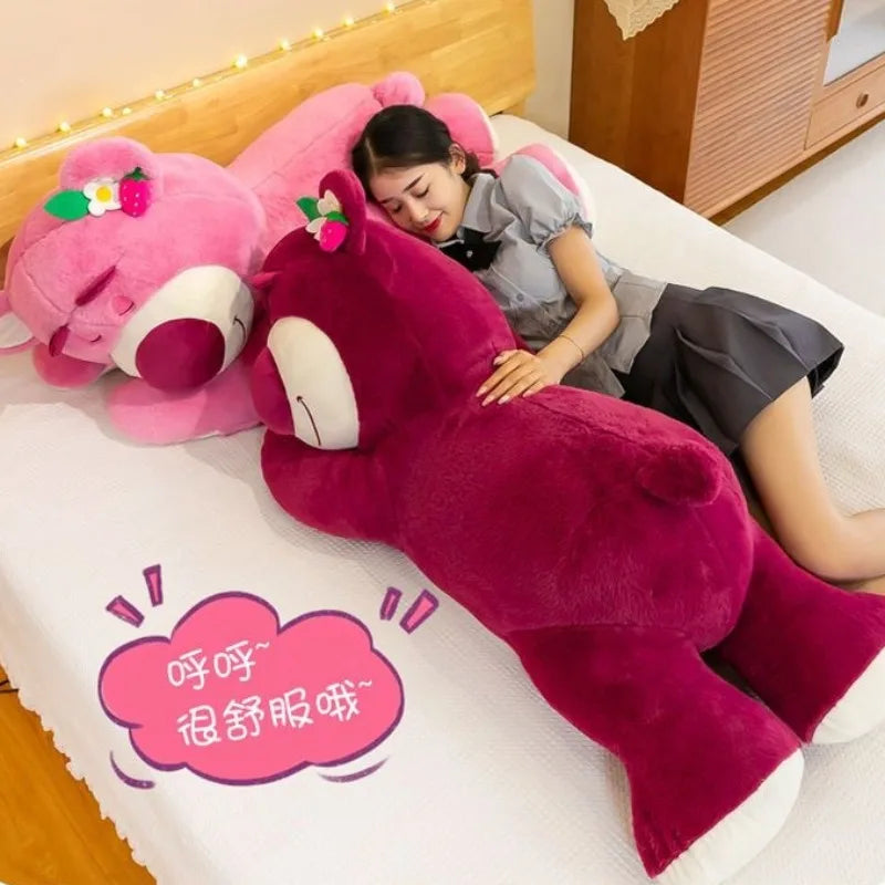Cartoon Disney Strawberry Bear Plush Doll - Cute Sleep Pillow Toy for Kids - Image 5
