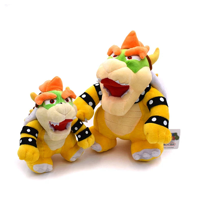 Super Mario Bros Plush Toys - Adorable Bowser Jr, Meowser & Lemmy Dolls - Image 3