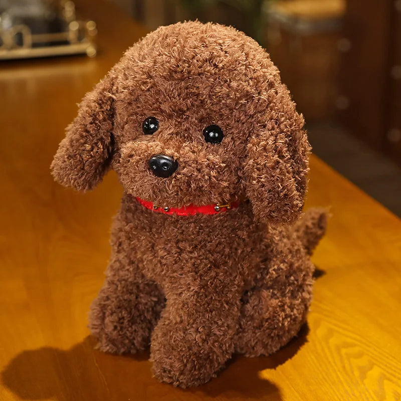 Puppy Love: Realistic Plush Teddy Dog for Kids & Home Decor - Image 4