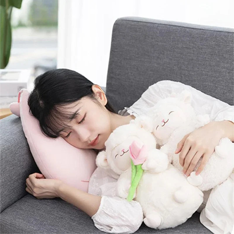 Kawaii Sheep Plush Doll - Cute & Soft Gift for Kids - Image 5