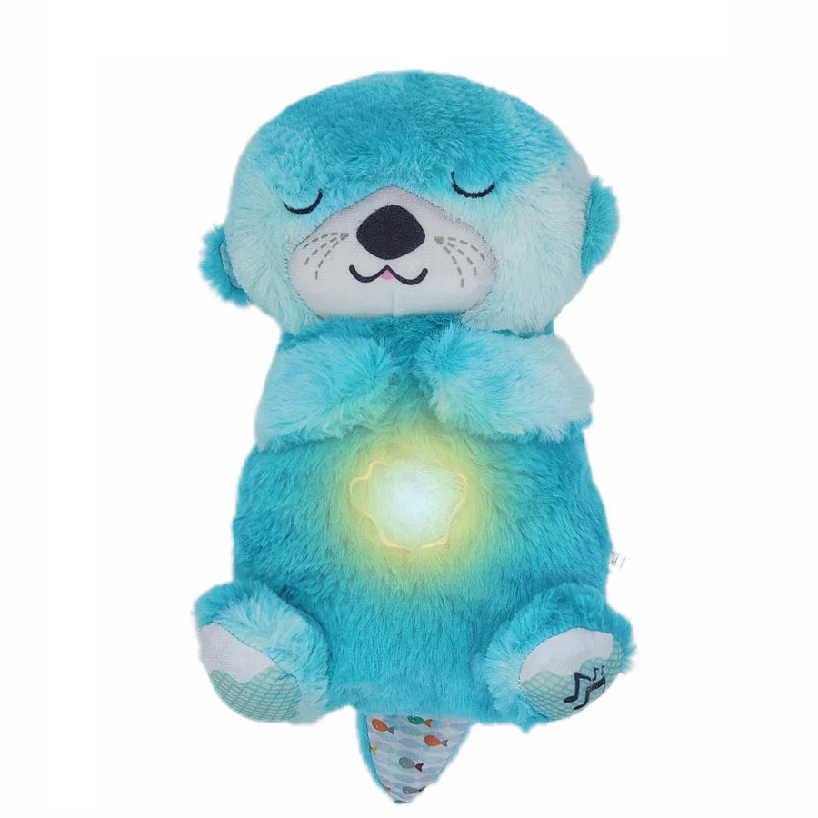 Breathing Bear Soothing Plush Toy with Music & Light for Baby Sleep - Image 6