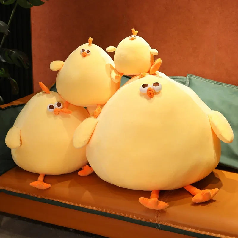 Funny Fat Chicken Plush Toy - Soft, Cute Neck Pillow for Kids & Gifts - Image 5
