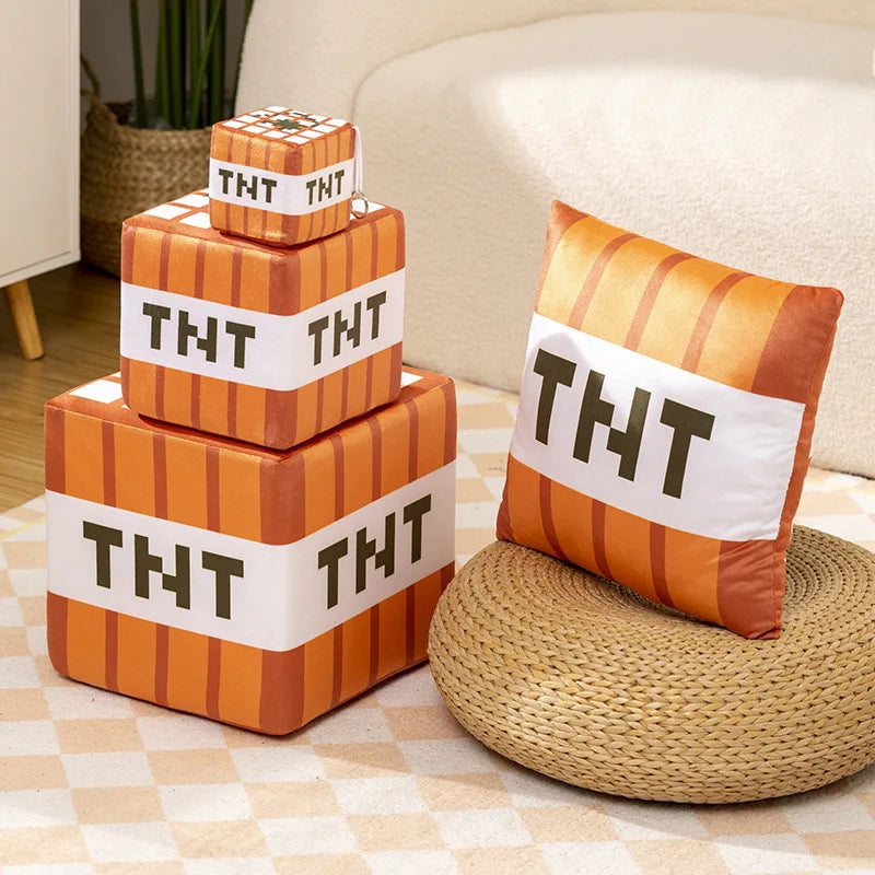 Minecraft TNT Plush Doll - Fun Stuffed Toy for Fans & Collectors - Image 5