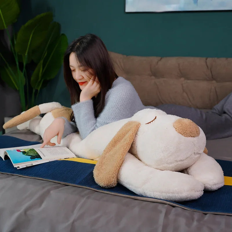 Giant Soft Plush Dog Pillow - High-Quality Stuffed Animal for Kids & Home Decor - Image 3