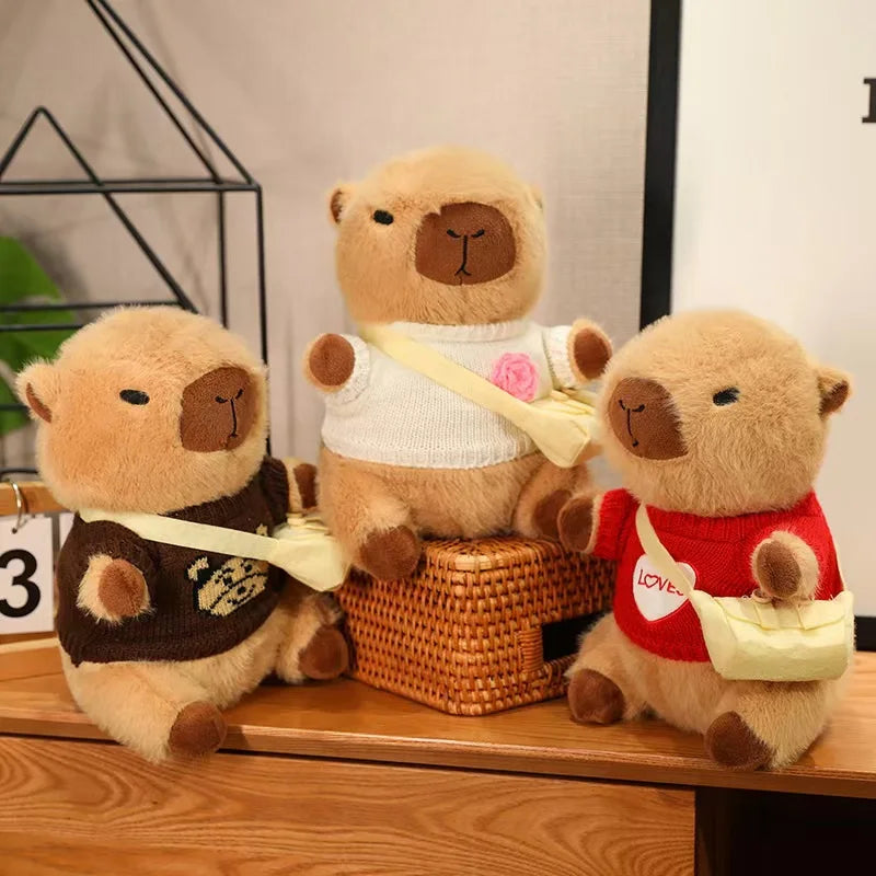 Capybara Cuddle Plush Toy - Adorable Gift for Kids & Collectors - Image 5