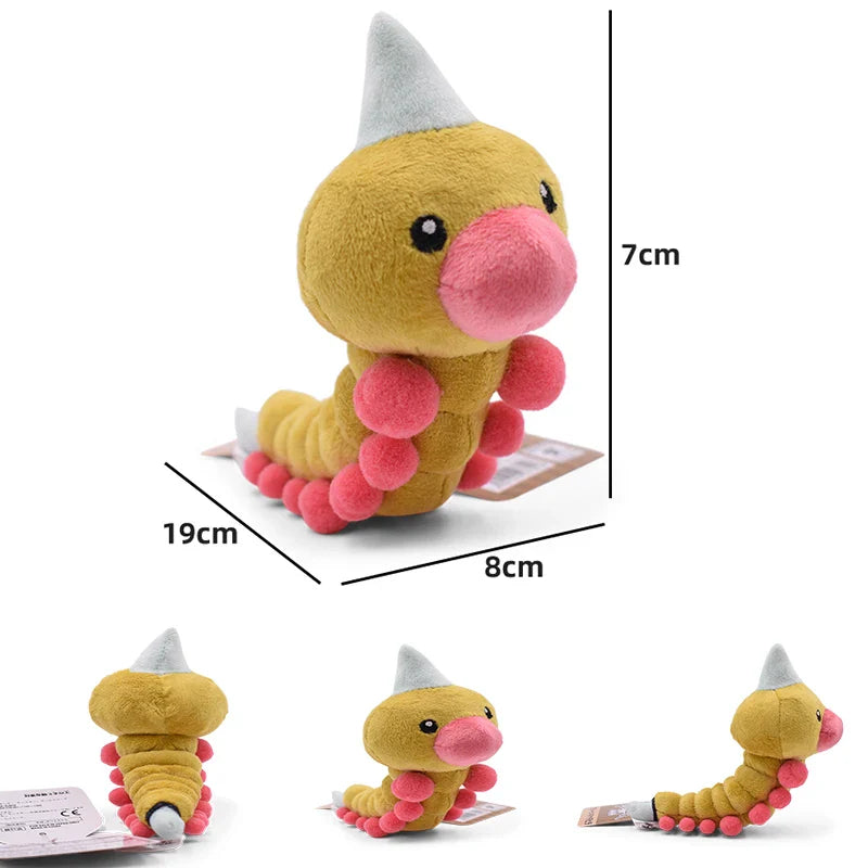 Cute Anime Plush Toys: High-Quality Weedles & Caterpies for Kids' Gifts - Image 19