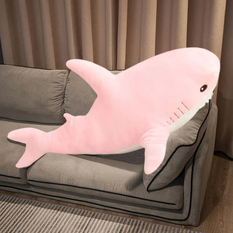Kawaii Shark Plush Toy - Soft, Colorful, Perfect for Kids' Gifts! - Image 12