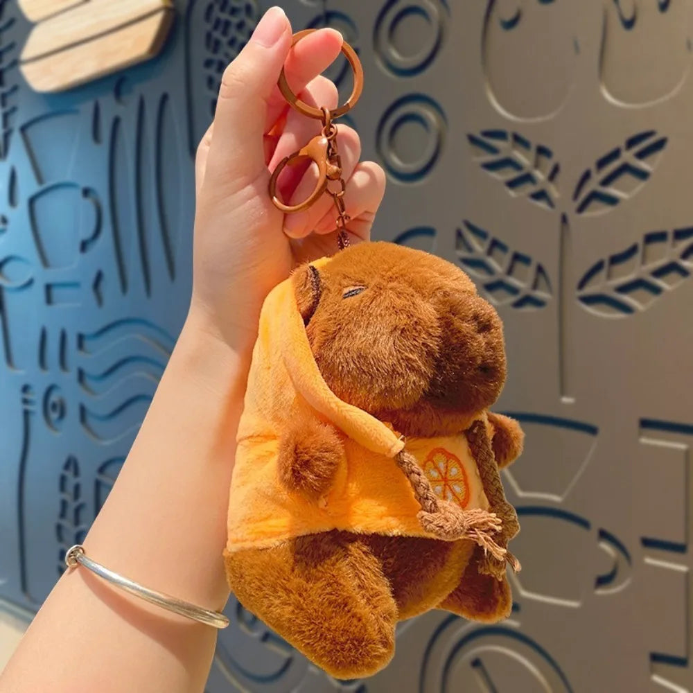 Cute Capybara Plush Toy with Wings - Adorable Fluffy Doll for Gifts - Image 6