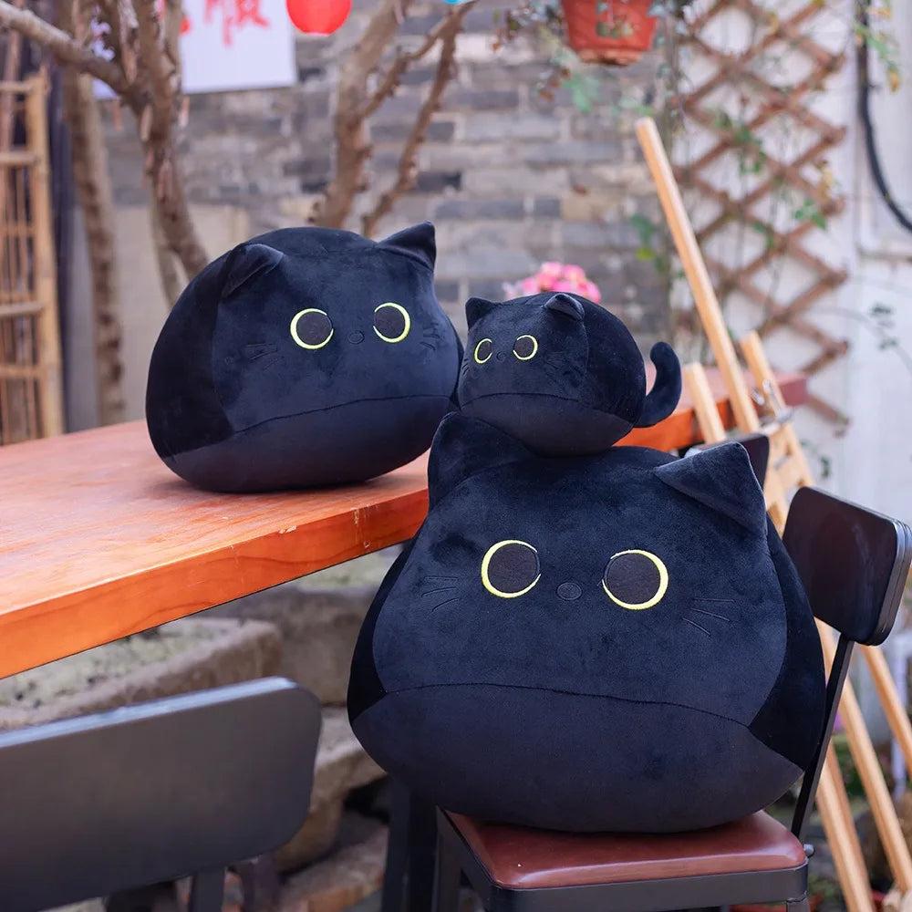 Cuddly Black Cat Plush Toy Pendant - Perfect Gift for Cat Lovers! - Image 4