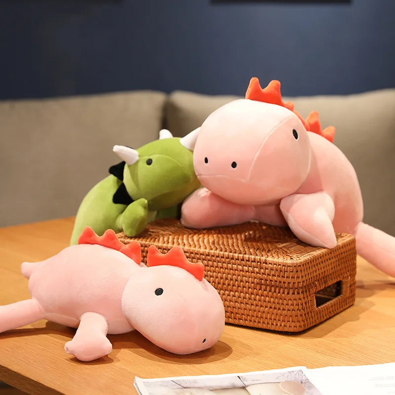 Dinosaur Weighted Plush Toy - Soft Kawaii Stuffed Animal for Kids - Image 5