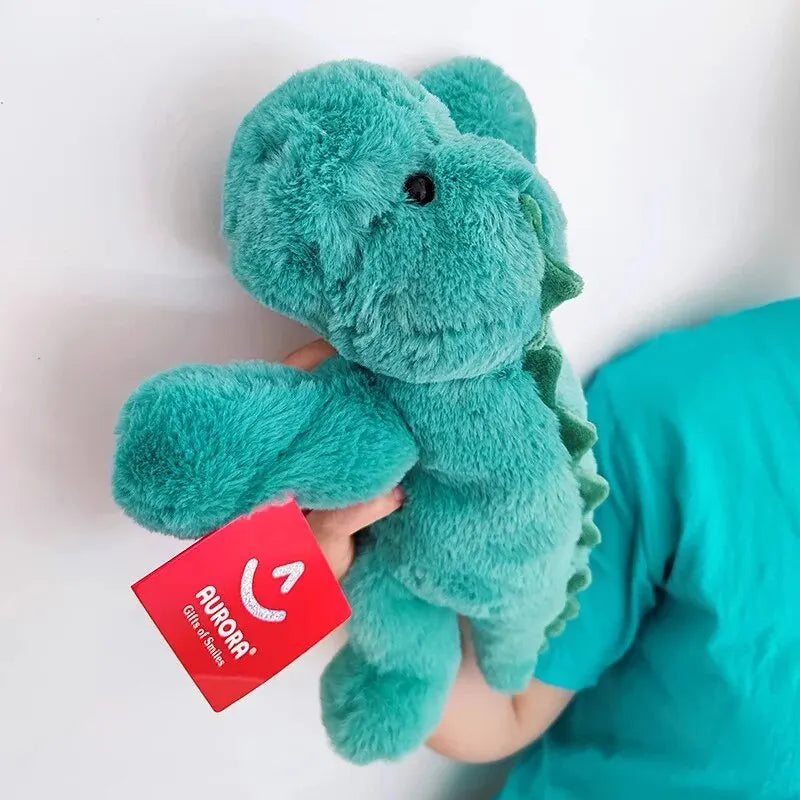 Cute 35cm Green Dinosaur Plush Toy - Soft Comfort Doll for Kids' Gifts - Image 5