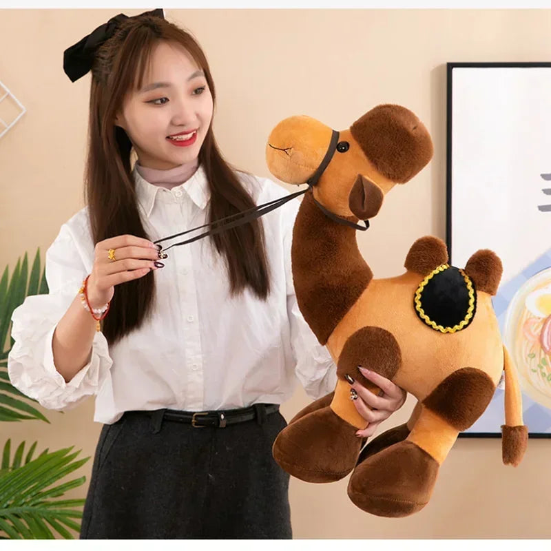 Desert Camel Plush Toy Set: Adorable Mother & Child Duo - Image 9