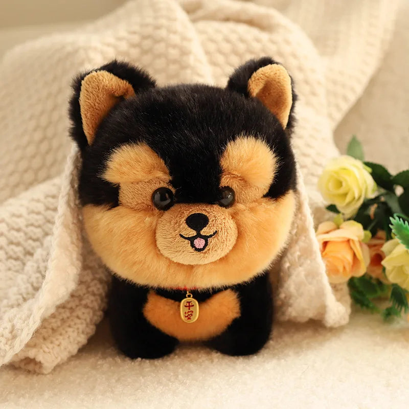 Cute Plush Puppy Dolls - Adorable Husky & Corgi Toys for Kids' Gifts - Image 4