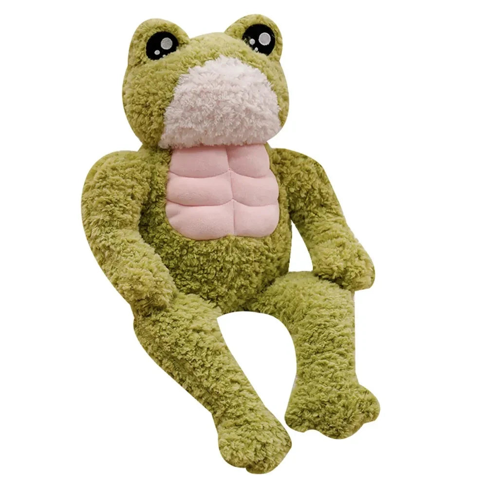Soft Creative Strong Frog Plush Toy - Image 3