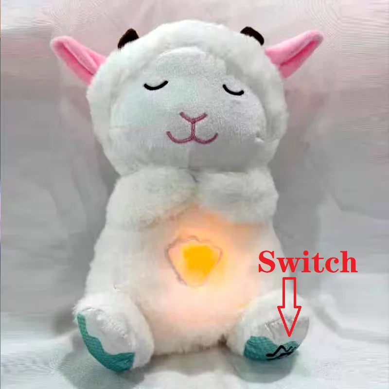 Breathing Bear: Soothing Plush Doll for Newborns & Kids - Image 3