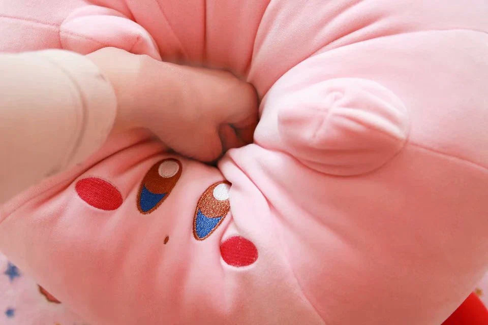 Cute Kirby Plush Doll - Adorable Stuffed Toy for Kids' Birthdays! - Image 3