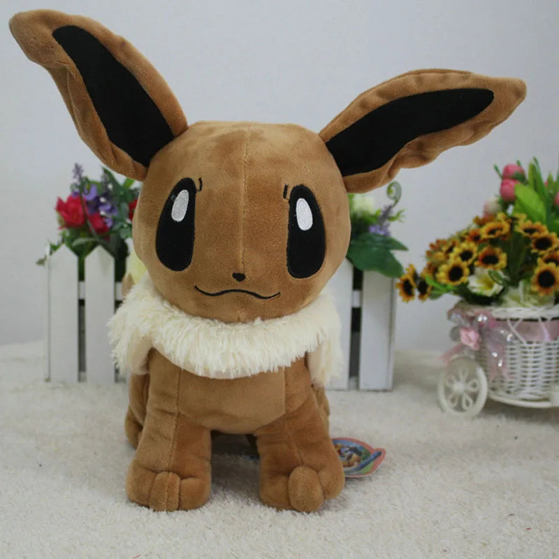 Cute Kawaii Eevee Plush Toy - Perfect Gift for Kids & Anime Lovers! - Image 3