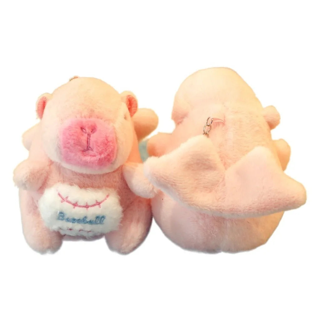 Cute Capybara Plush Toy with Wings - Adorable Fluffy Doll for Gifts - Image 4