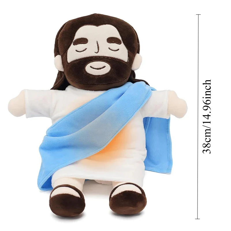 Soothing Jesus Plush Toy - Adjustable Music Sleep Companion - Image 4
