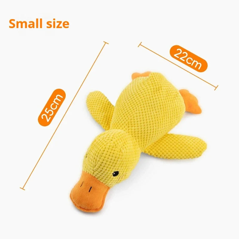 Plush Duck Toy: Bite-Resistant, Soothing Sounds for Happy Playtime! - Image 3