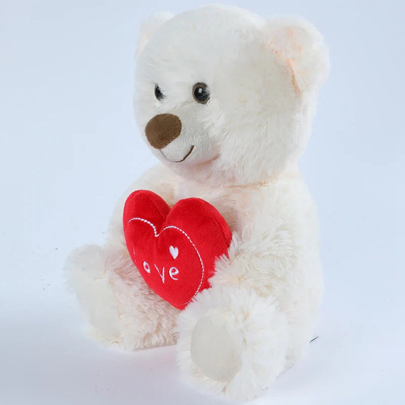 Valentine's Day Heart Teddy Bear - Soft Plush Gift for Lovers & Home Decor - Image 3