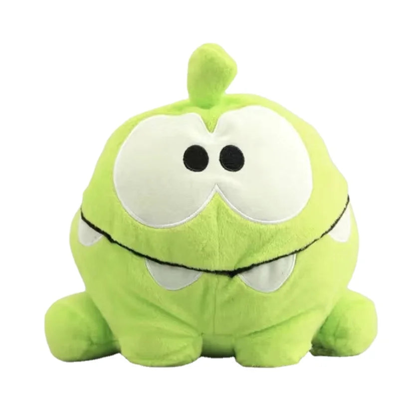 Cute Om Nom Plush Toy - 20cm Cartoon Frog for Kids' Birthday Fun!