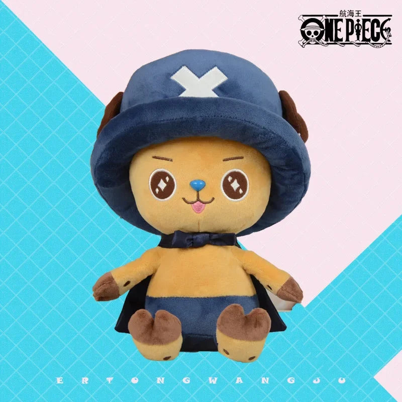 Kawaii One Piece Plush Dolls - Luffy & Chopper Soft Stuffed Toys - Image 11