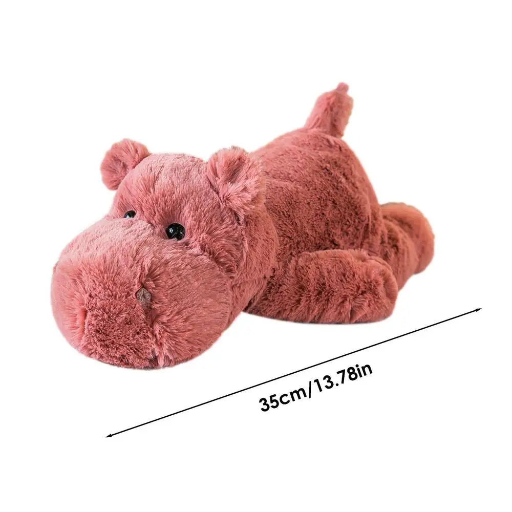 Dinosaur Hippo Weighted Plush Toy - Soft, Adorable Gift for Kids - Image 4