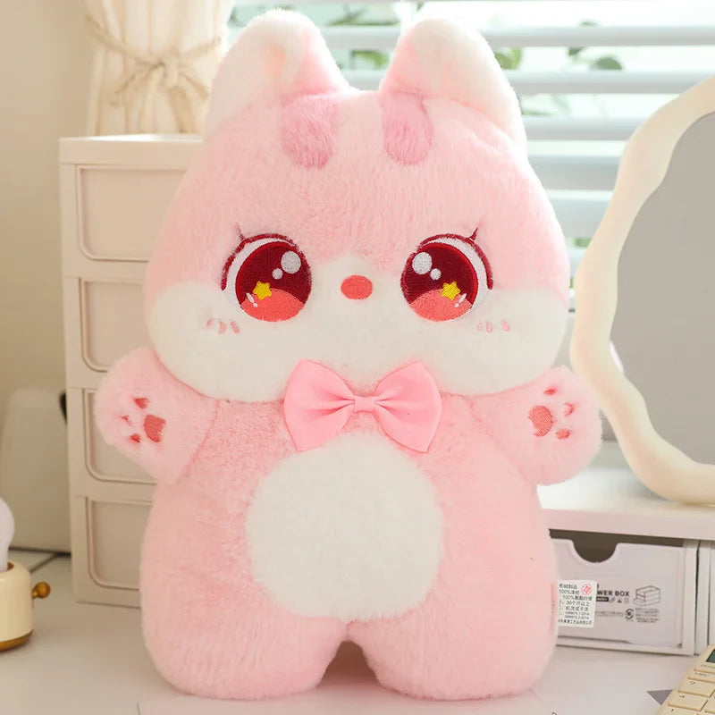 Cute Cat Bowtie Plush Toy - Soft Throw Pillow for Kids & Girlfriends - Image 6