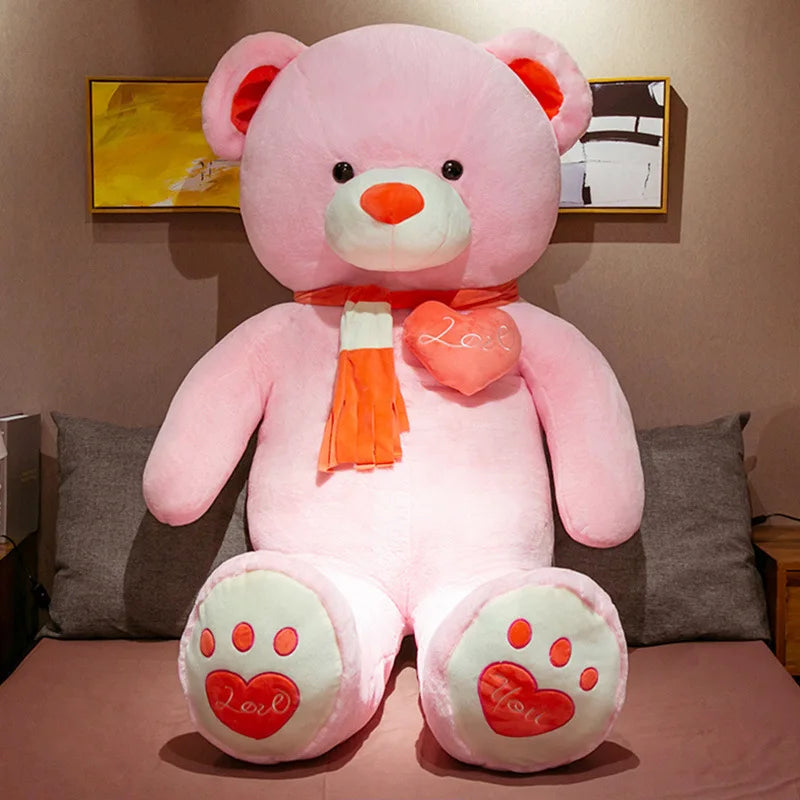 Giant 100cm Plush Teddy Bear - Soft Stuffed Animal for All Occasions - Image 8