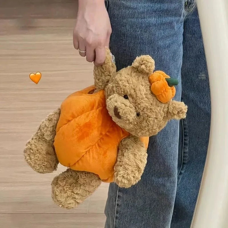 Jellycat Pumpkin Bear Plush Toy - Adorable Halloween Gift for Kids - Image 5