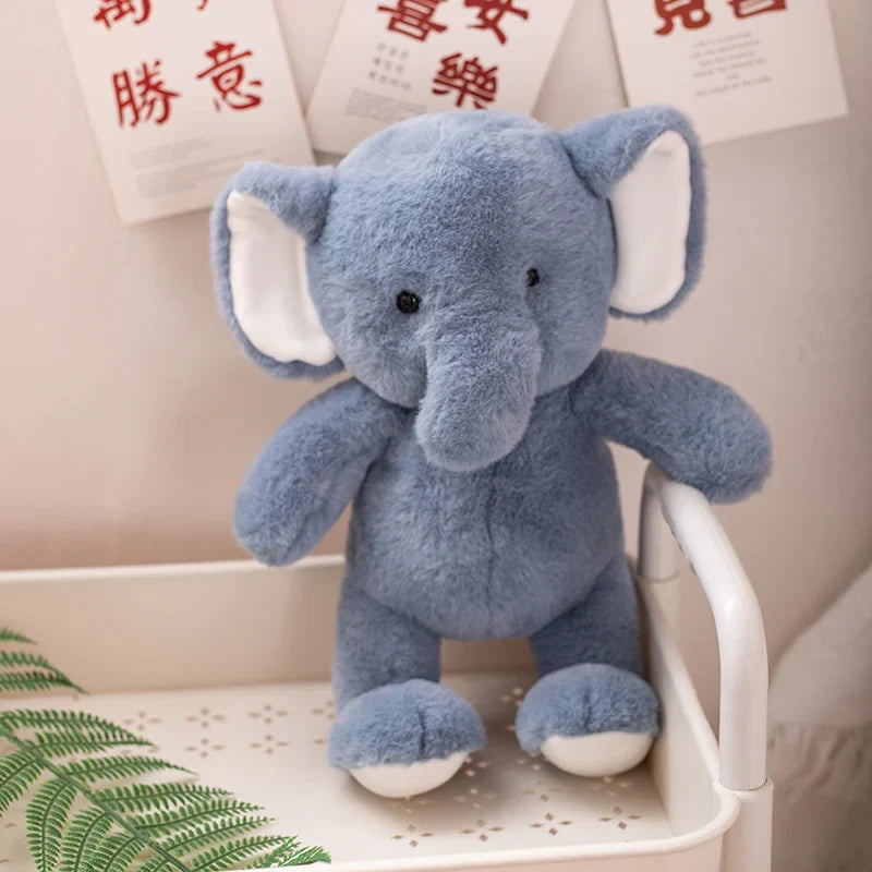 Cute Cartoon Plushie Toys: Bunny, Elephant, Cat, Panda & Monkey - Image 3