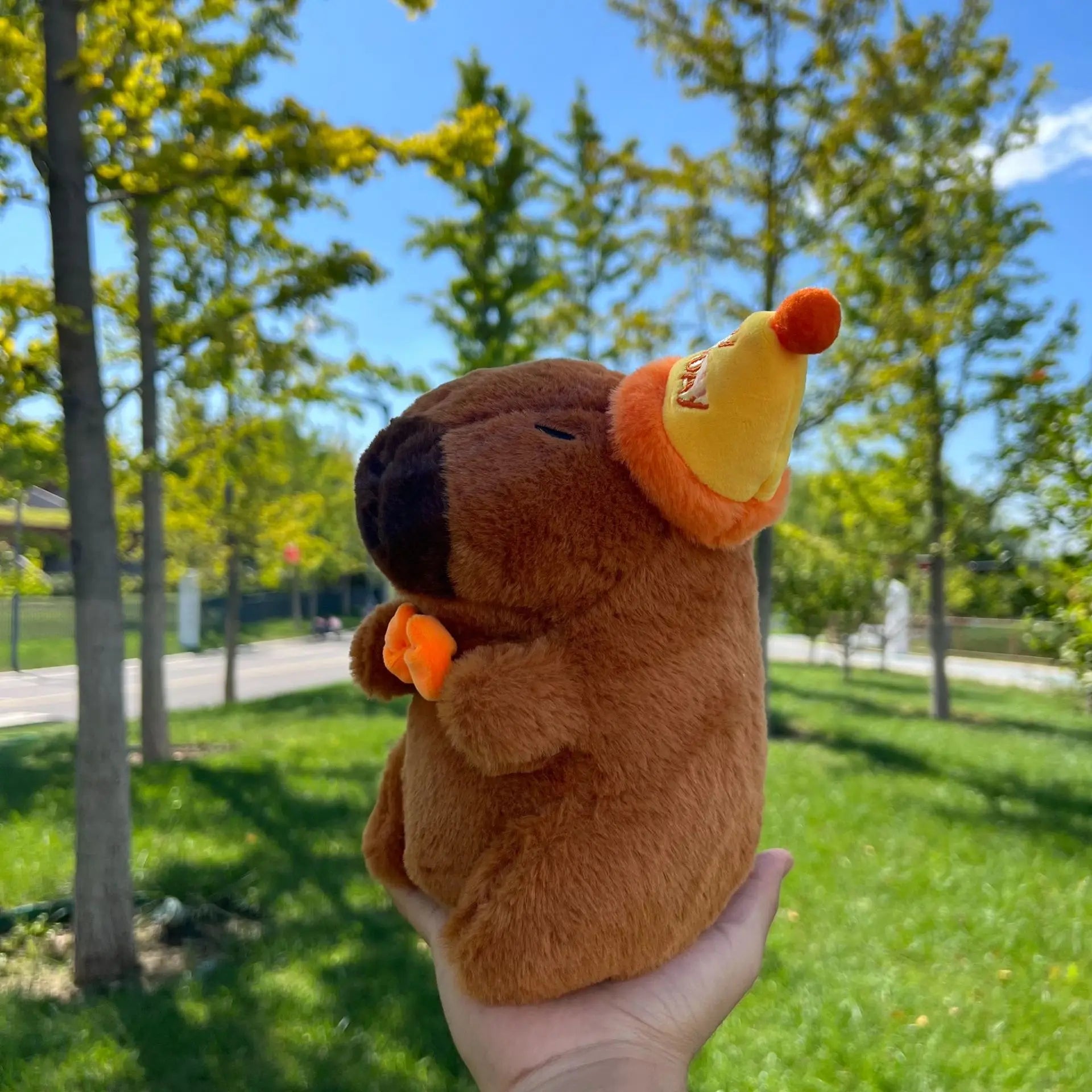 Cute 21cm Capybara Plush Toy - Fluffy Beach Style Stuffed Animal Gift - Image 13