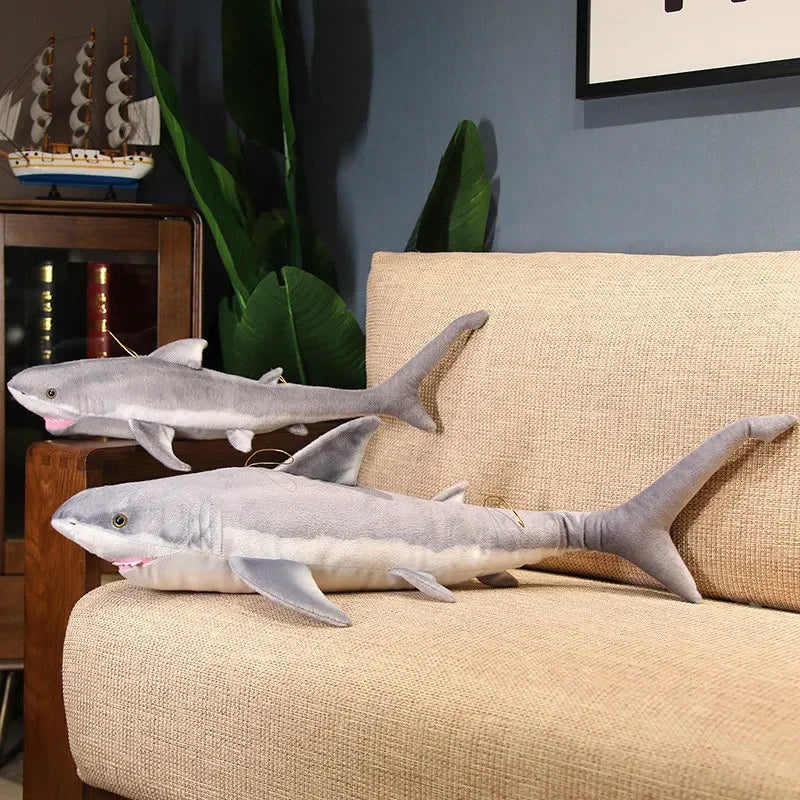 Great White Shark Plush Toy - Soft, Cuddly Pillow for Ultimate Comfort! - Image 7