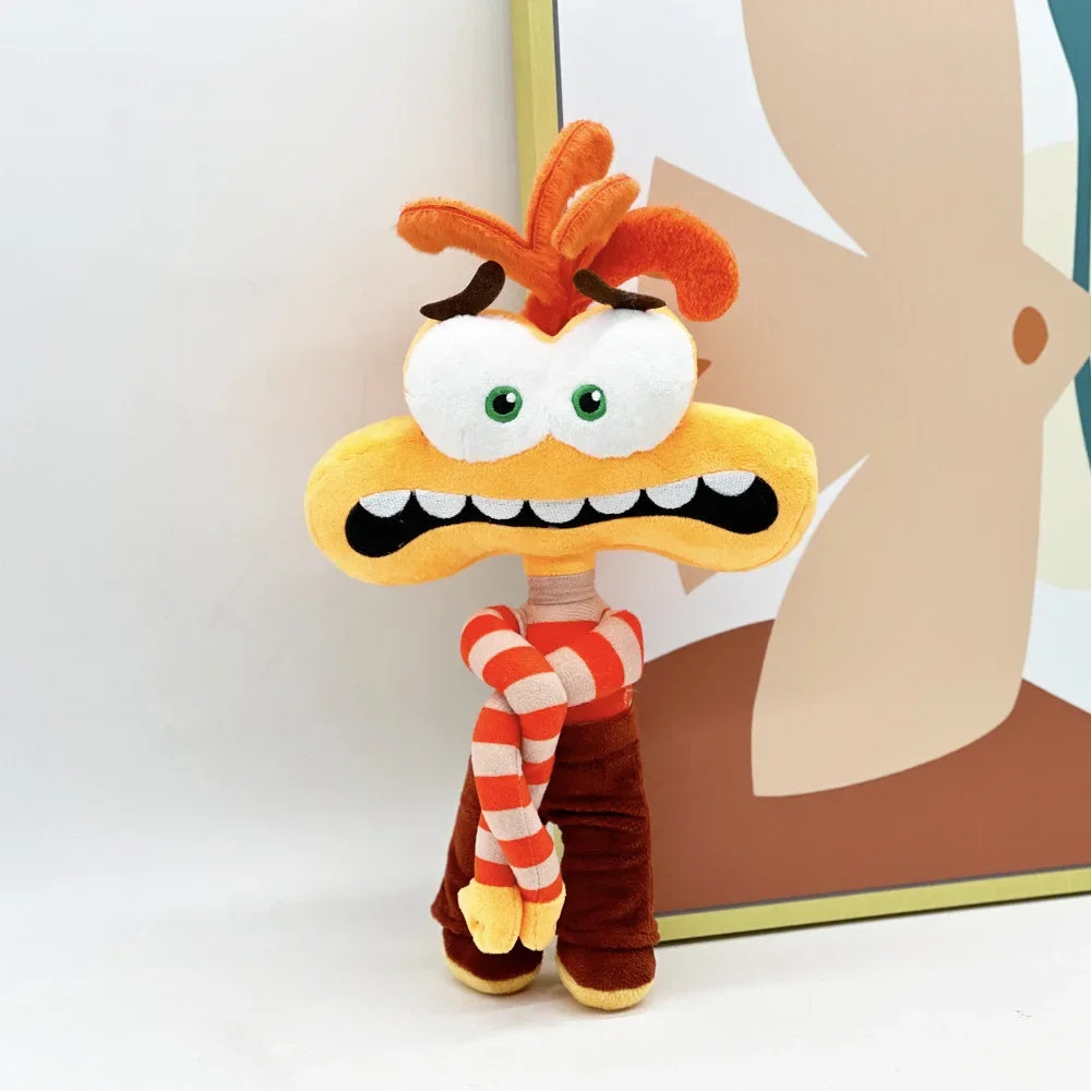 Inside Out 2 Plush Toy - Orange Fury Long Arm Anxiety Doll Gift - Image 4