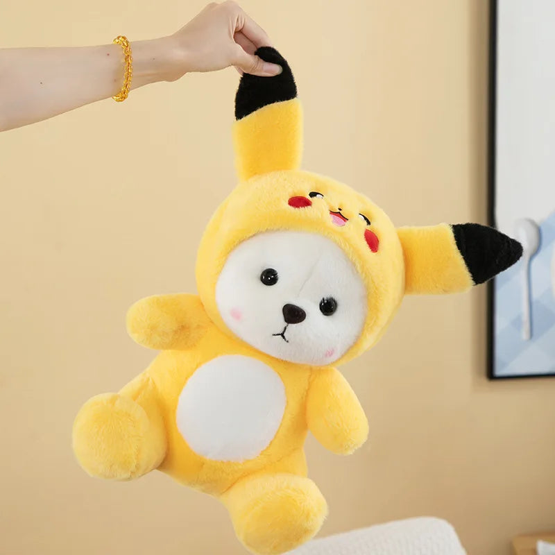 Cute 30cm Bear Plush Toy - Transform into Disney Stitch! Soft & Adorable! - Image 5