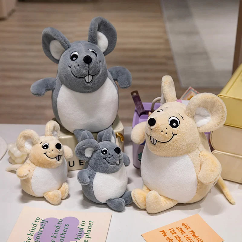 Super Soft Plush Mouse Toy - Adorable Stuffed Animal for Kids - Image 6